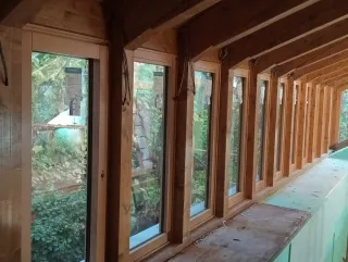 Comercial carpintería y ventanas