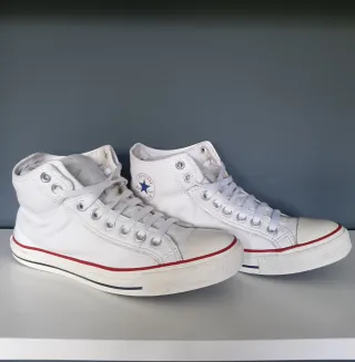 Converse T42 Blancas Piel