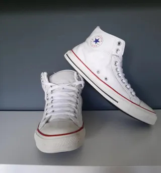 Converse T42 Blancas Piel