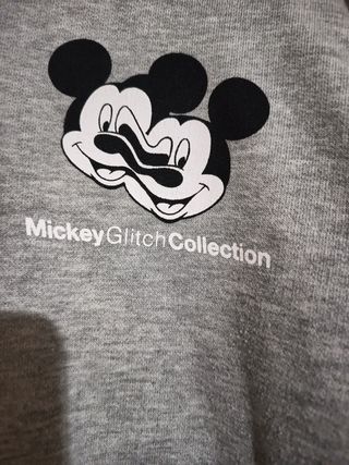 Sudadera Mickey Glitch Collection