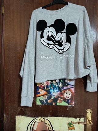 Sudadera Mickey Glitch Collection