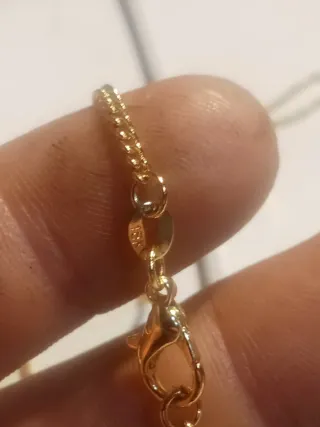 Cadena 18k Oro