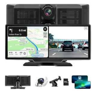 Autoradio con Navigatore e Dashcam 4K