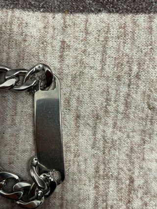 Reloj i correa de Hugo Boss plateado y blanco