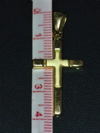 Cruz de oro 18 kl