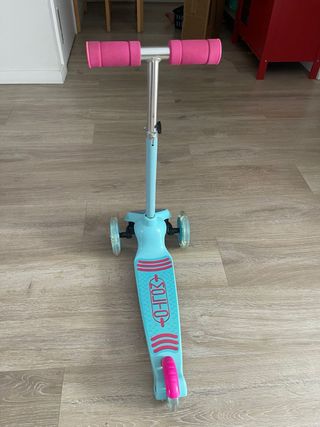 Patinete Molto 3 Ruedas Azul y Rosa