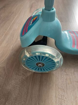 Patinete Molto 3 Ruedas Azul y Rosa