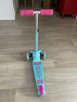 Patinete Molto 3 Ruedas Azul y Rosa