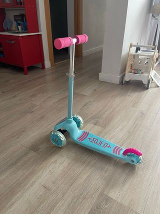 Patinete Molto 3 Ruedas Azul y Rosa