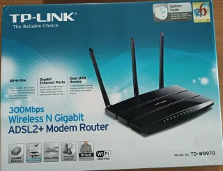TP-LINK TD-W8970 ADSL2+ Modem Router
