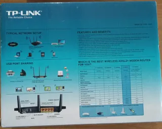 TP-LINK TD-W8970 ADSL2+ Modem Router