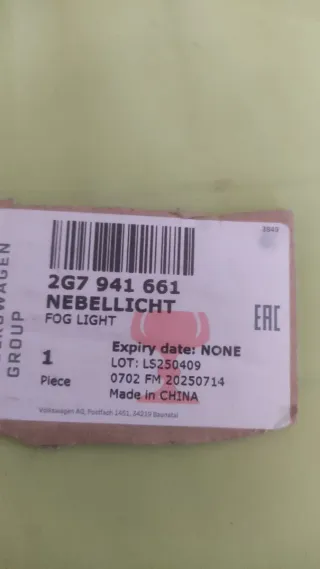 Faro Antiniebla Volkswagen Taigo