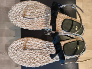 Sandalias de fiesta Zara de Mimbre