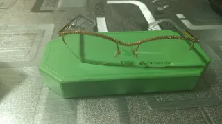 Gafas Swarovski Doradas