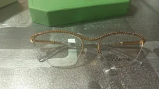 Gafas Swarovski Doradas