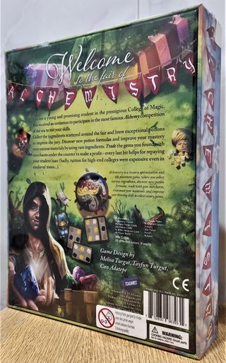 JUEGO DE MESA "ALCHEMISTRY" NUEVO Y EN INGLÉS