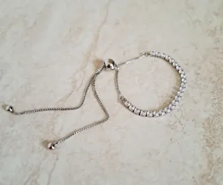 Braccialetto Argento S925 con Zirconi