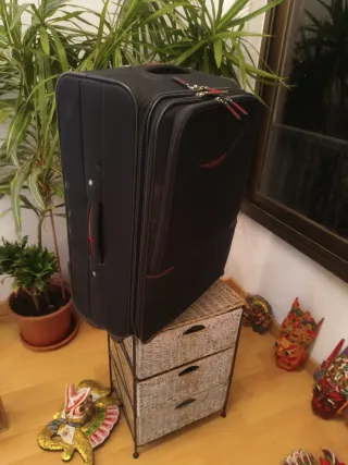 Maleta trolley grande L'Alpina negra