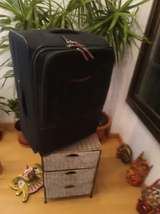 Maleta trolley grande L'Alpina negra