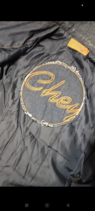 Cazadora larga vaquera con capucha