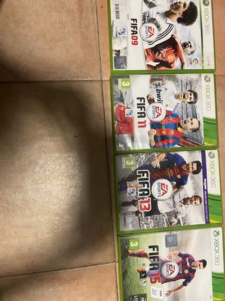 Lote 4 Juegos Xbox 360 FIFA