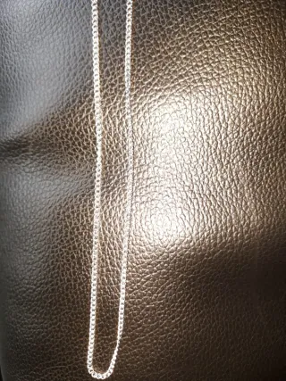 Cadena de plata 75cm