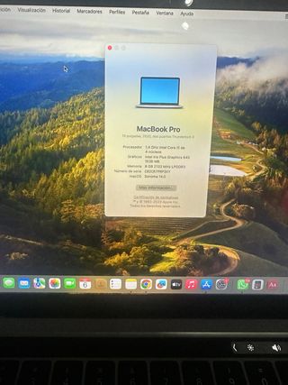 MacBook Pro 2020 Touch Bar
