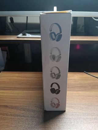 Cuffie wireless argento e bianche