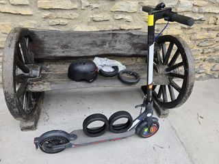 Patinete Eléctrico + Casco y Ruedas