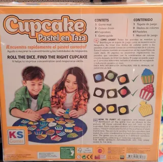 Juego de mesa Cupcake Pastel en Taza KS Games