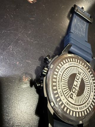 Reloj Police Cronógrafo Esfera Azul