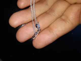 Cadena de plata 70cm