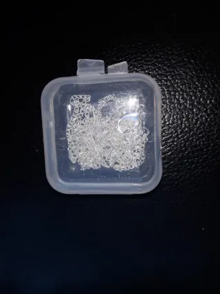 Cadena de plata 70cm