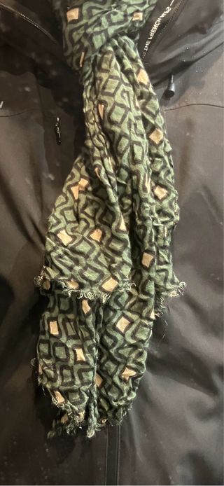 Sciarpa fantasia geometrica