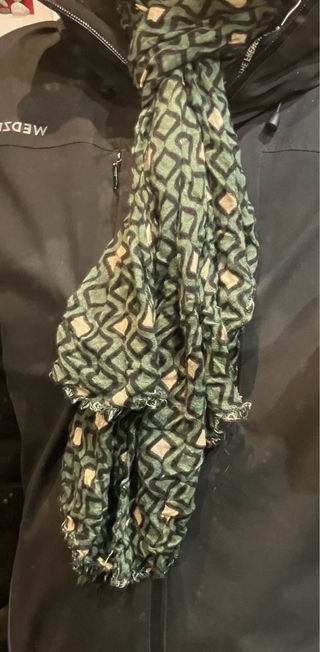 Sciarpa fantasia geometrica