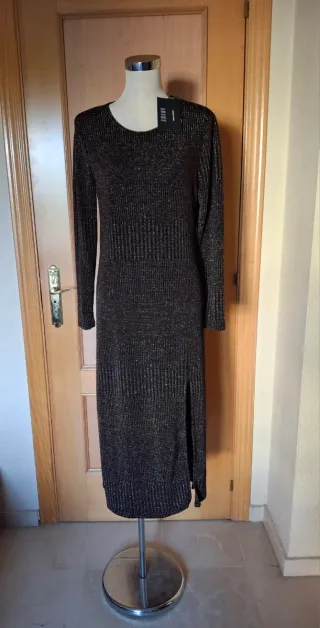 Vestido Vero Moda brillo multicolor