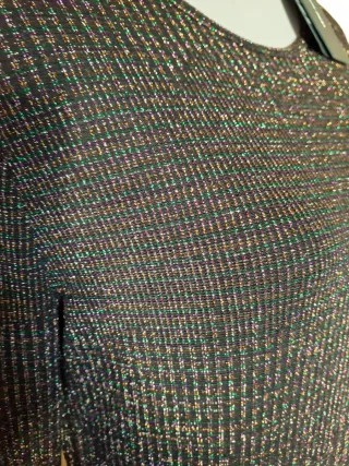 Vestido Vero Moda brillo multicolor