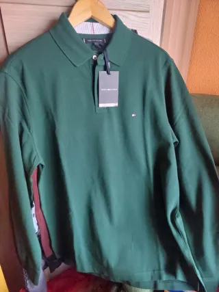 Polo Tommy Hilfiger verde nuevo