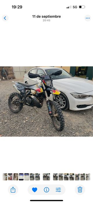 KTM 250 tipo Enduro