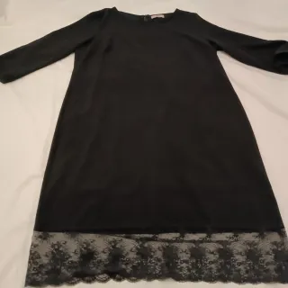 Vestido fiesta negro talla 50