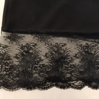 Vestido fiesta negro talla 50