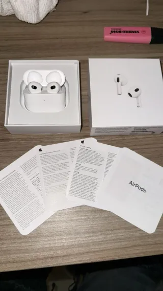 Airpods 3 Apple Bianche