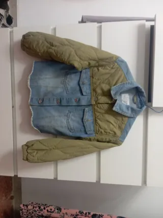 Chaqueta vaquera acolchada