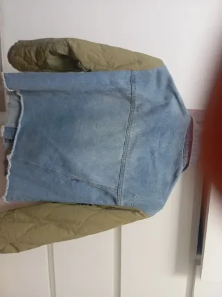 Chaqueta vaquera acolchada