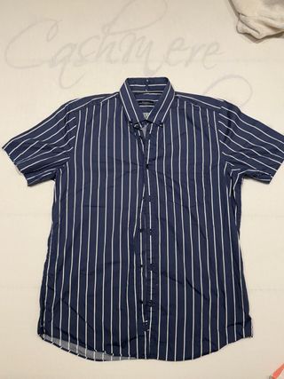 Camisa manga corta Dustin rayas