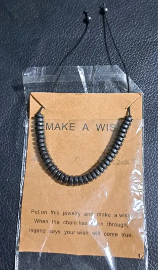 Bracciale in ematite nero