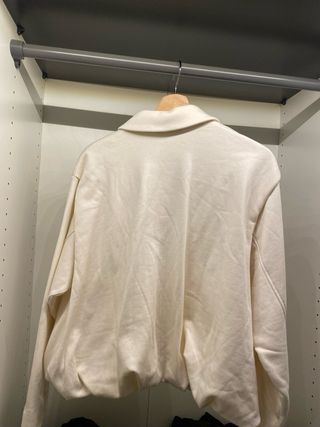 Bomber Blanca Zara Talla M