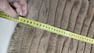 Chaqueta pelo sintético beige