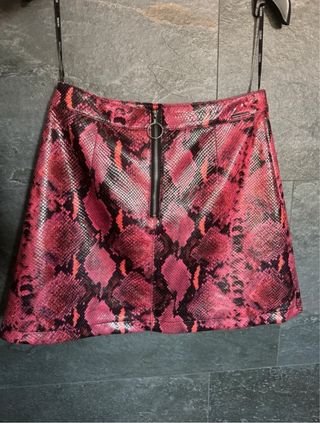 Falda Guess efecto piel estampado serpiente