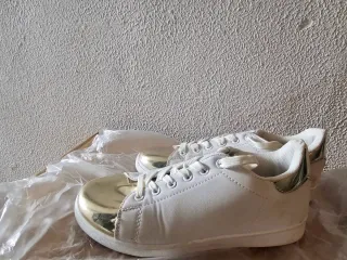 Deportivas altas plata y rosa